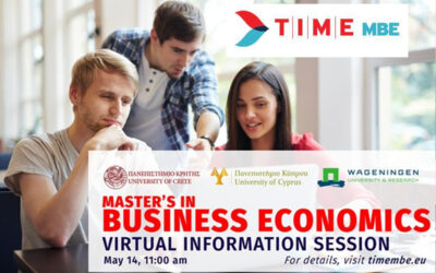 TIME MBE (Technology Innovation Management and Entrepreneurship Masters of Business Economics)