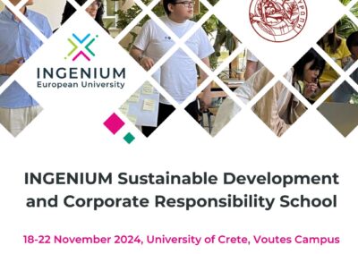 INGENIUM Sustainable Development and Corporate Responsibility School