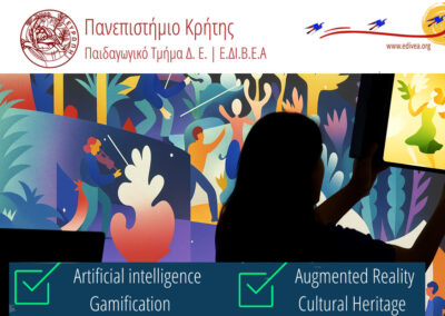 9th Summer School (2025) “Applications of Artificial Intelligence and Augmented Reality in Education and Cultural Heritage”