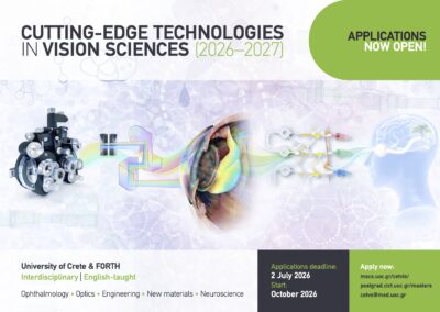 MSc Cutting Edge Technologies in Vision Sciences