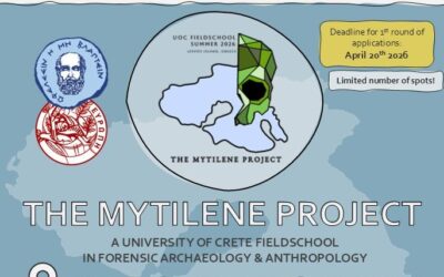 The Mytilene Project: A University of Crete Fieldschool in Forensic Archaeology & Anthropology